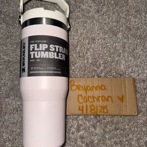 Stanley Pink Flip Straw Tumbler